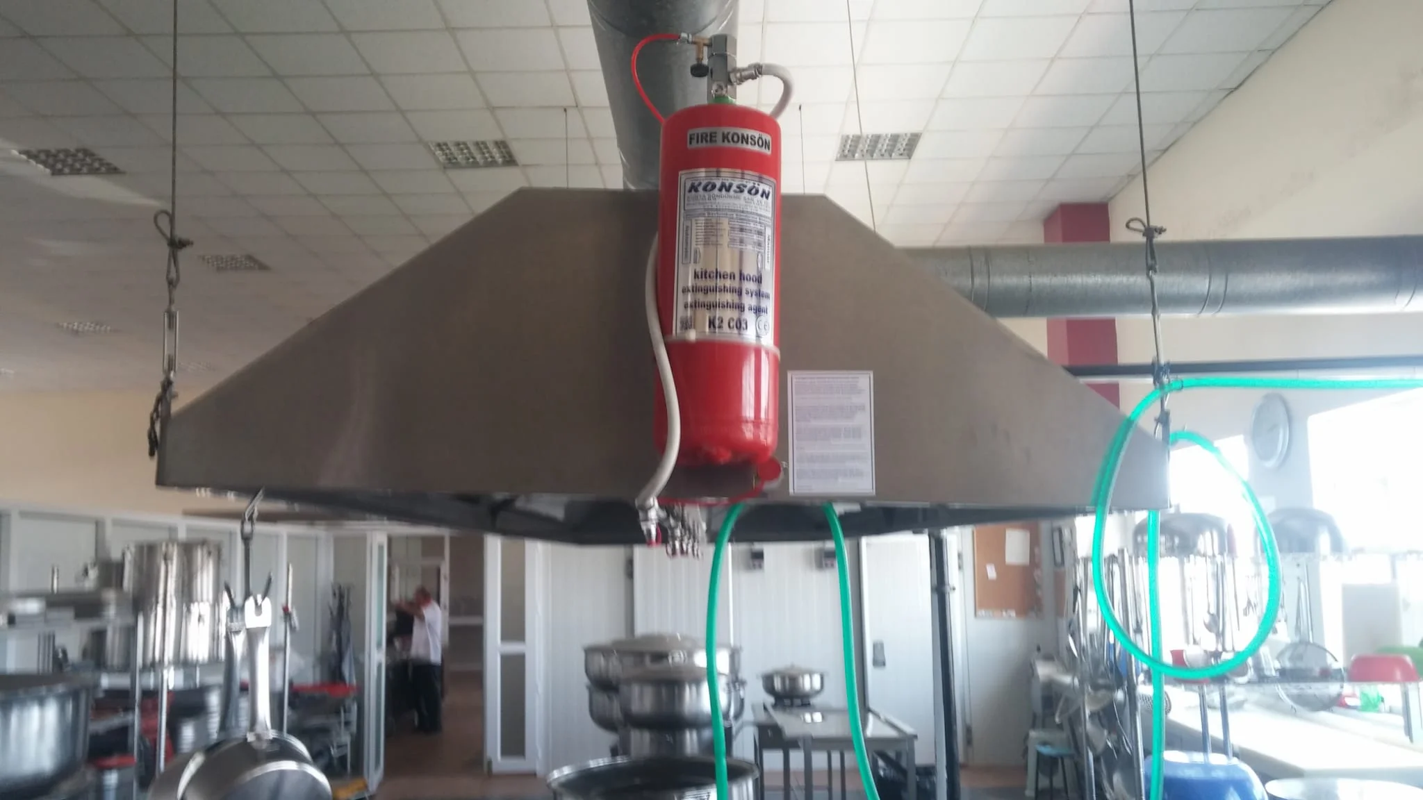 Davlumbaz Söndürme Sitemi 12 lt