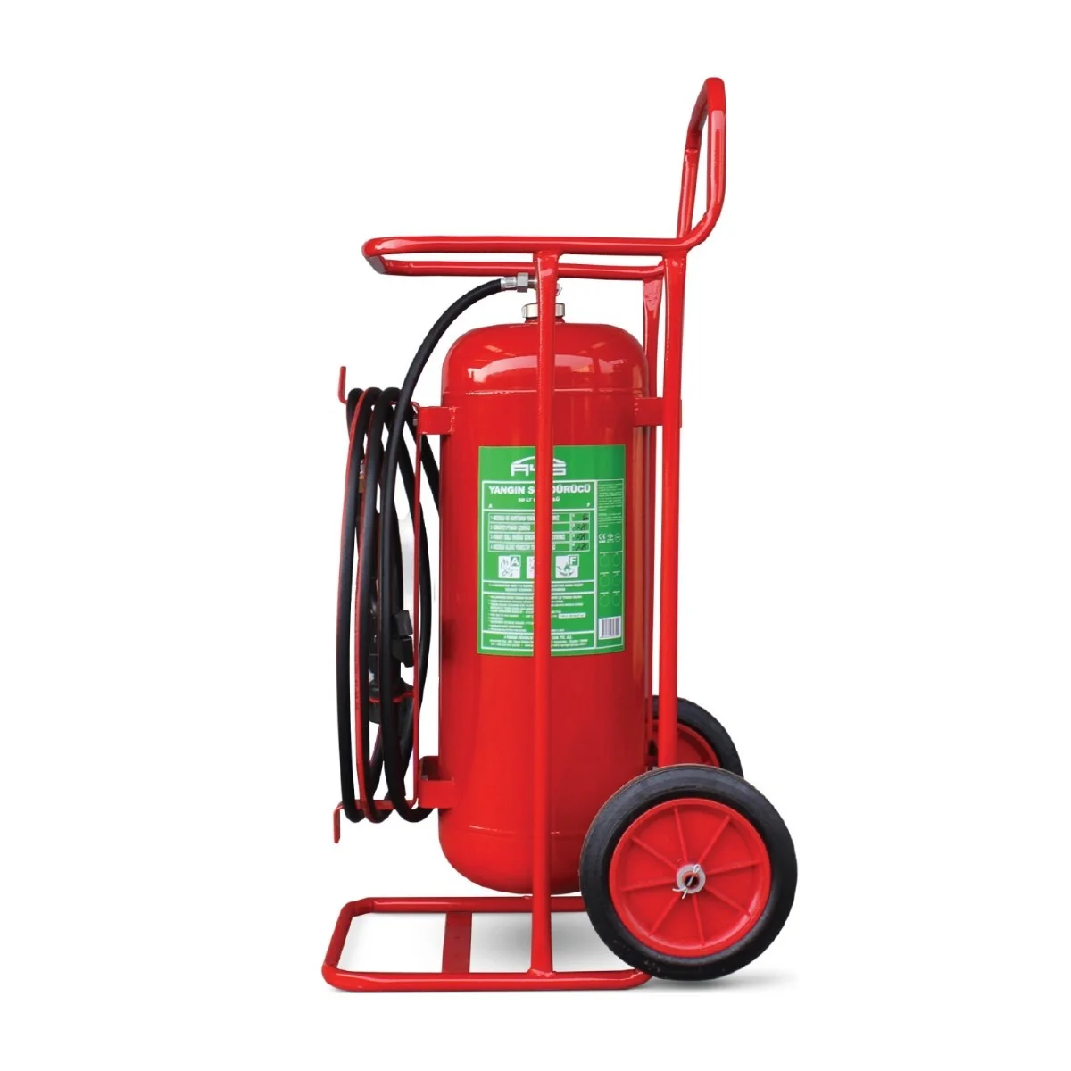 Yangın Söndürme Tüpü 50 Lt. Tekerlekli