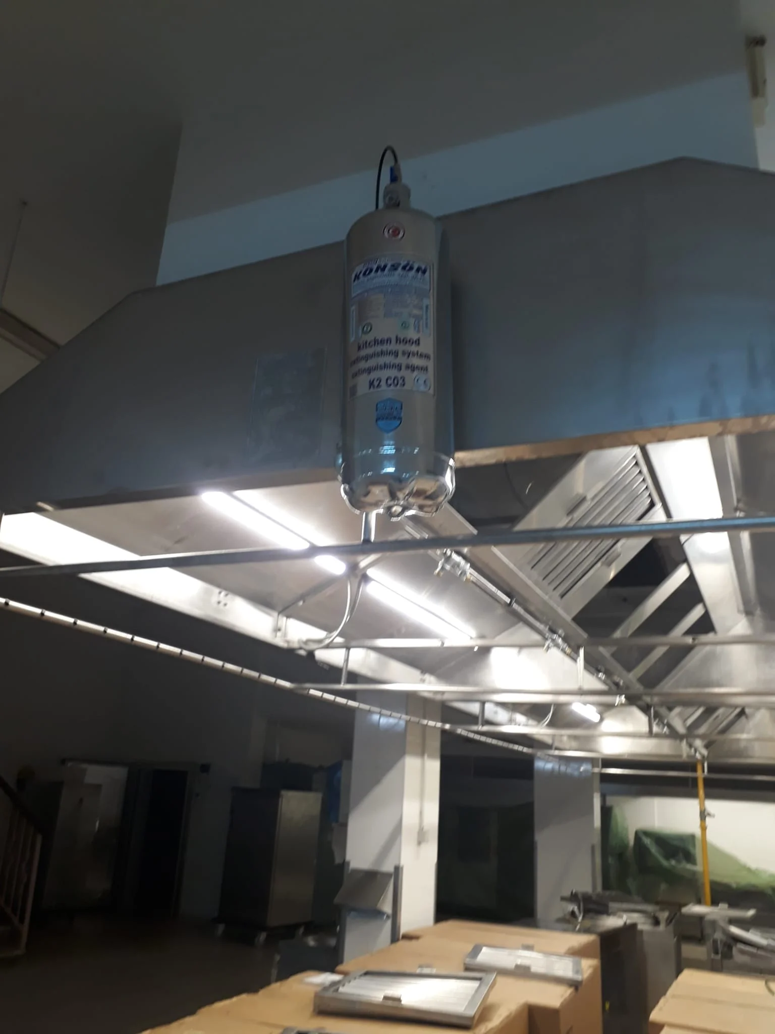 Davlumbaz Söndürme Sitemi 24 lt